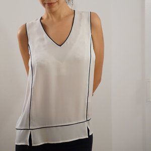 SILK TRIM TANK